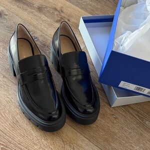 Stuart Weitzman Soho loafers NWT size 10.5 narrow/AA